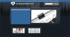 Desktop Screenshot of healthgrantsalert.com